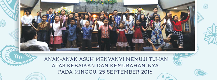 Anak-anak Asuh Memuji Tuhan